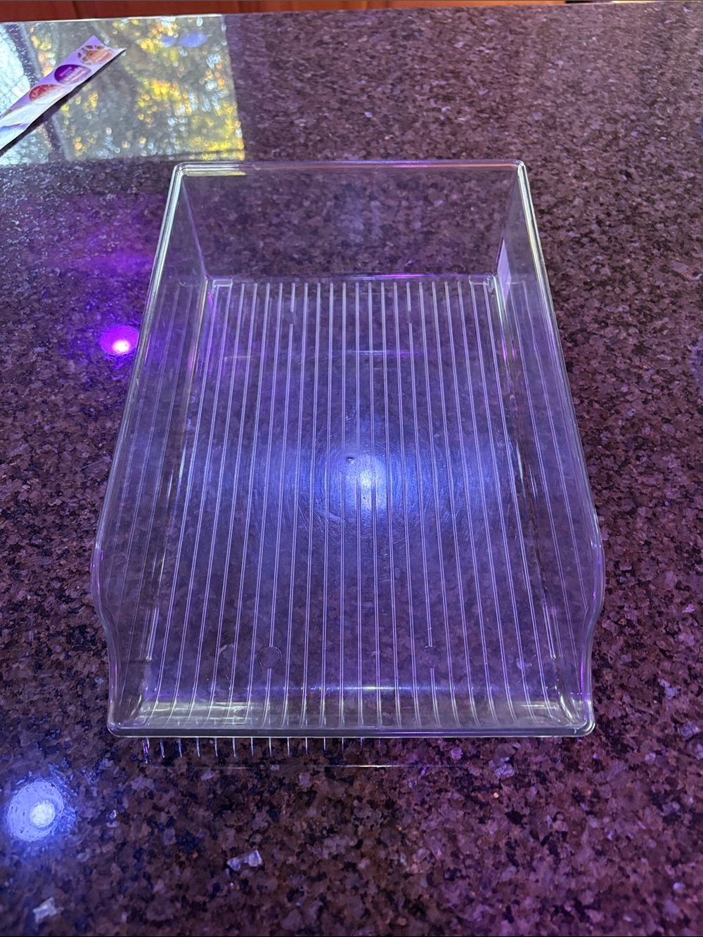 The Container Store Clear Refrigerator Bin Organizer